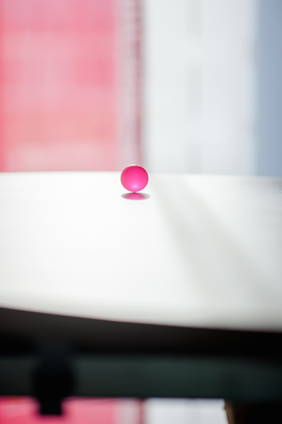 ball on table